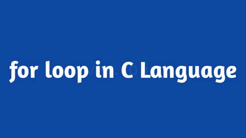 Program to implement for loop in C Language