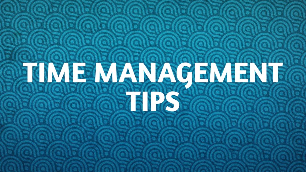 Stop wasting time, multiply it - Time management tips