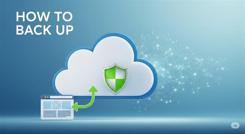 How to backup Websites with database
