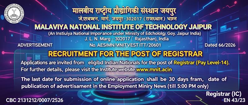 Malaviya National Institute of Technology Jaipur