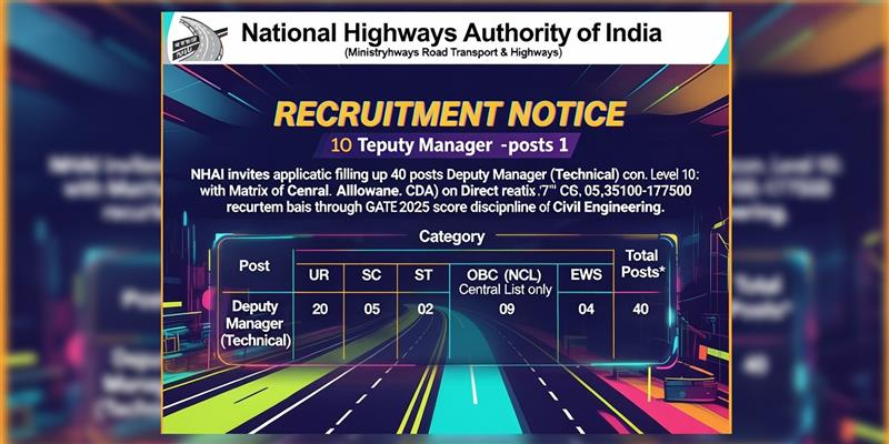 National Highways Authority of India (Ministry of Road Transport & Highways)