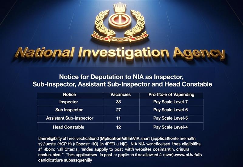 National Investigation Agency (NIA)