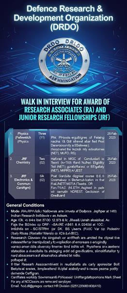Defence Research & Development Organisation (DRDO)